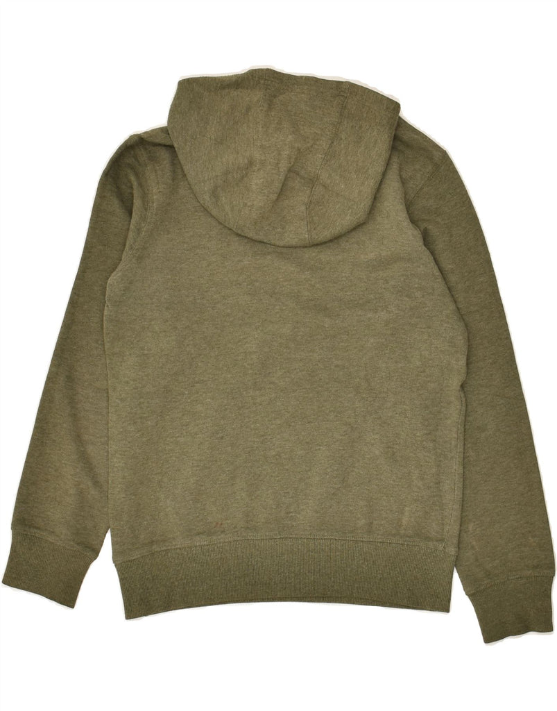 LEVI'S Boys Graphic Hoodie Jumper 11-12 Years Khaki Vintage Levi's and Second-Hand Levi's from Messina Hembry 