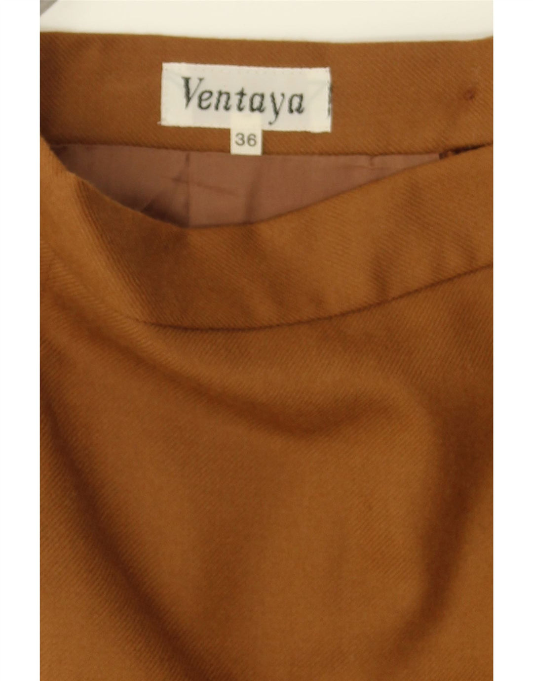 VINTAGE Womens Pencil Skirt EU 36 Small W26  Brown Vintage Vintage and Second-Hand Vintage from Messina Hembry 