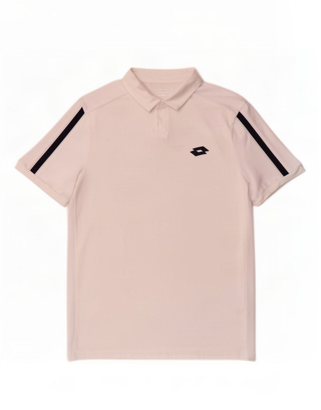Lotto Mens Polo Shirt Medium White Polyester