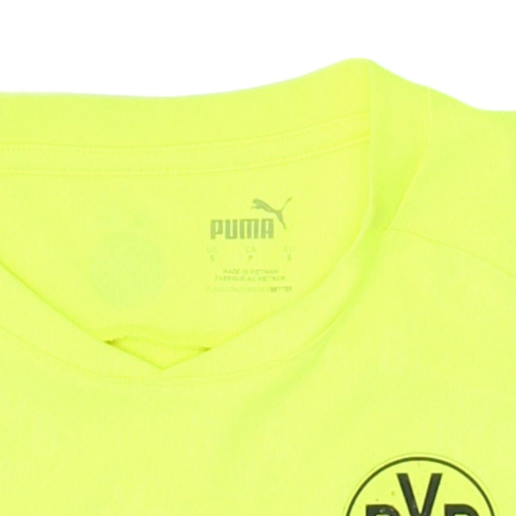 Borussia Dortmund 2021-22 Puma Mens Alternate Home Shirt | Football Sportswear | Vintage Messina Hembry | Thrift | Second-Hand Messina Hembry | Used Clothing | Messina Hembry 