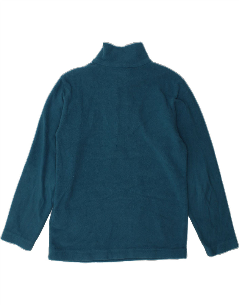 MOUNTAIN WAREHOUSE Boys Zip Neck Fleece Jumper 5-6 Years Blue Polyester | Vintage Mountain Warehouse | Thrift | Second-Hand Mountain Warehouse | Used Clothing | Messina Hembry 