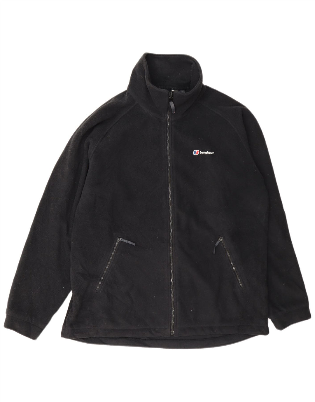 Berghaus Mens Fleece Jacket UK 40 Large Black Polyester