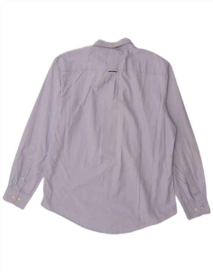 Tommy Hilfiger Mens Shirt Large Blue
