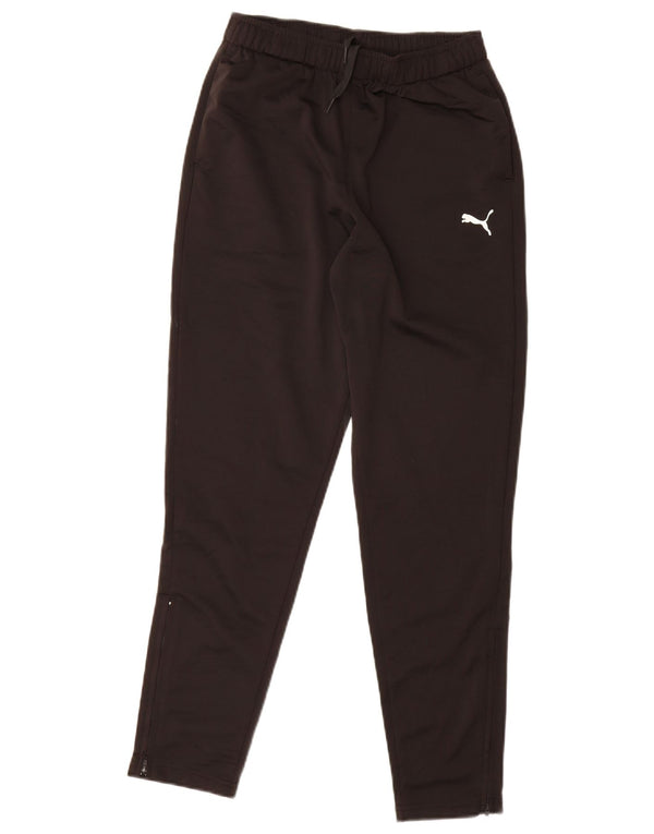 PUMA Boys Tracksuit Trousers 13-14 Years  Black Polyester