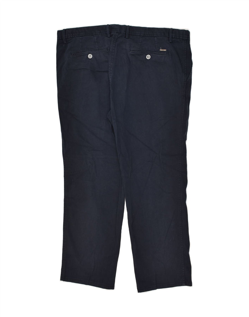 MASSIMO DUTTI Mens Slim Chino Trousers EU 48 Medium W38 L27  Navy Blue | Vintage Massimo Dutti | Thrift | Second-Hand Massimo Dutti | Used Clothing | Messina Hembry 