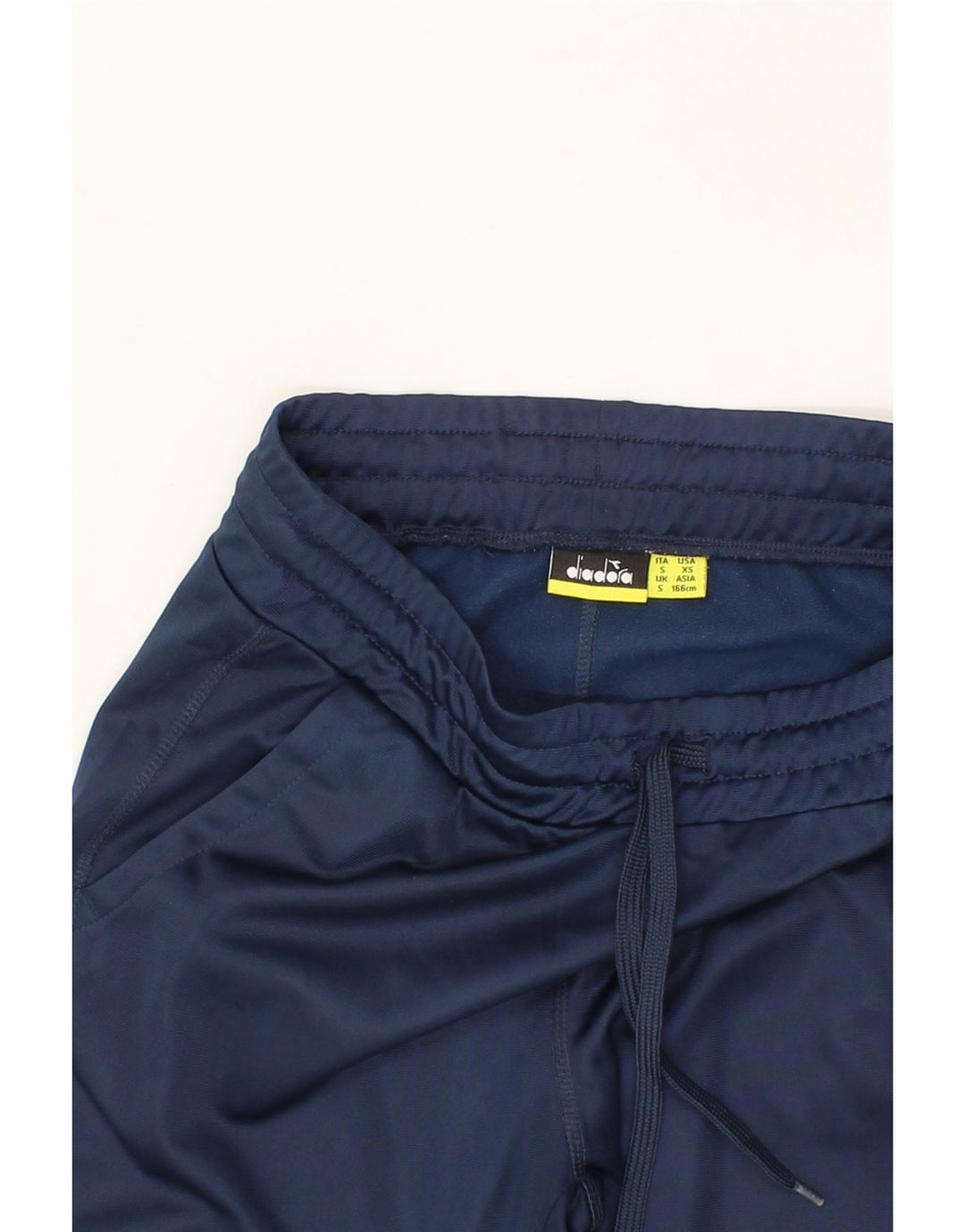 DIADORA Mens Tracksuit Trousers Joggers Small  Navy Blue Polyester Vintage Diadora and Second-Hand Diadora from Messina Hembry 