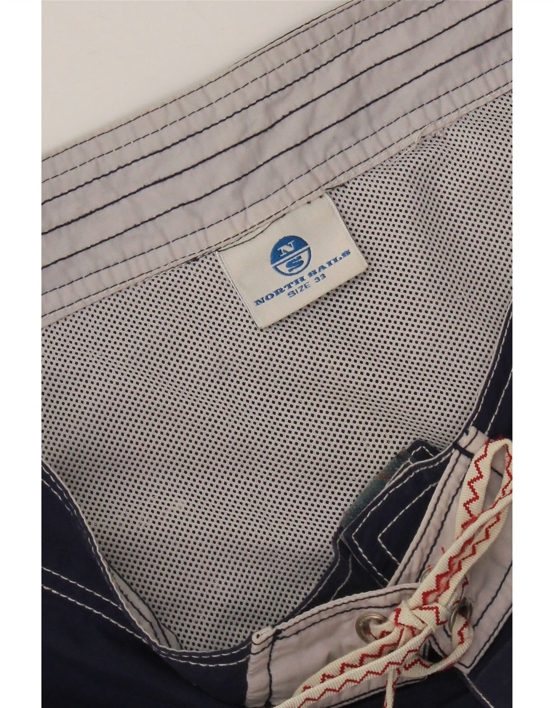 NORTH SAILS Mens Graphic Swimming Shorts Medium  Blue