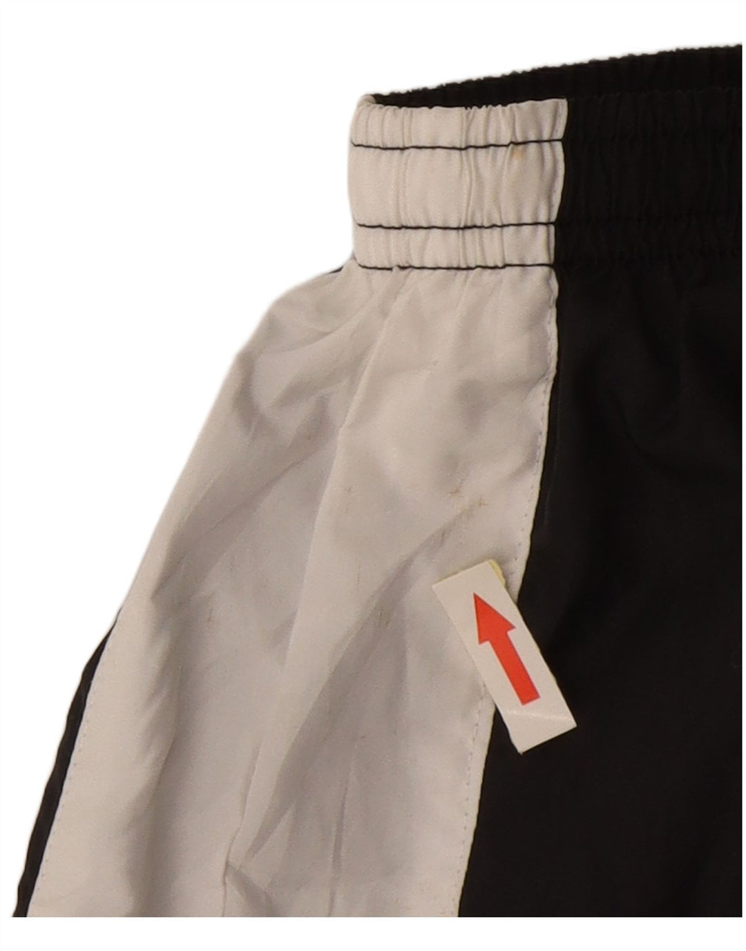 Nike Womens Sport Shorts US 8/10 Medium  Black Colourblock Polyester