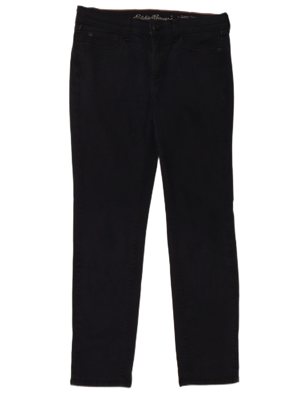 Eddie Bauer Womens Slim Jeans US 6 Medium W30 L29 Navy Blue Cotton
