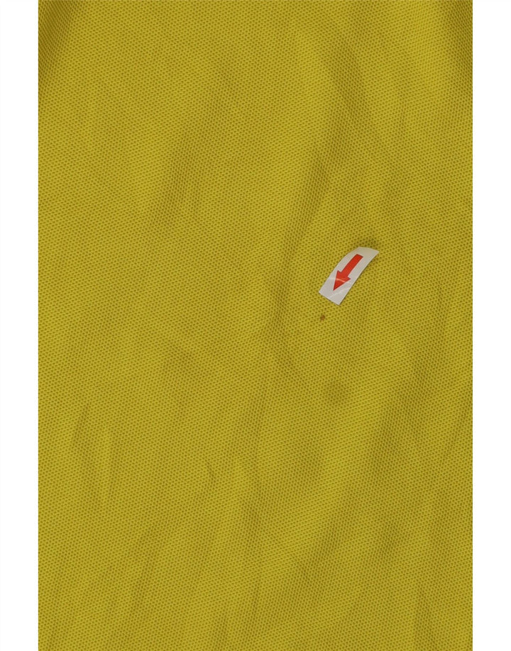 Tommy Bahama Mens Polo Shirt Medium Yellow Cotton