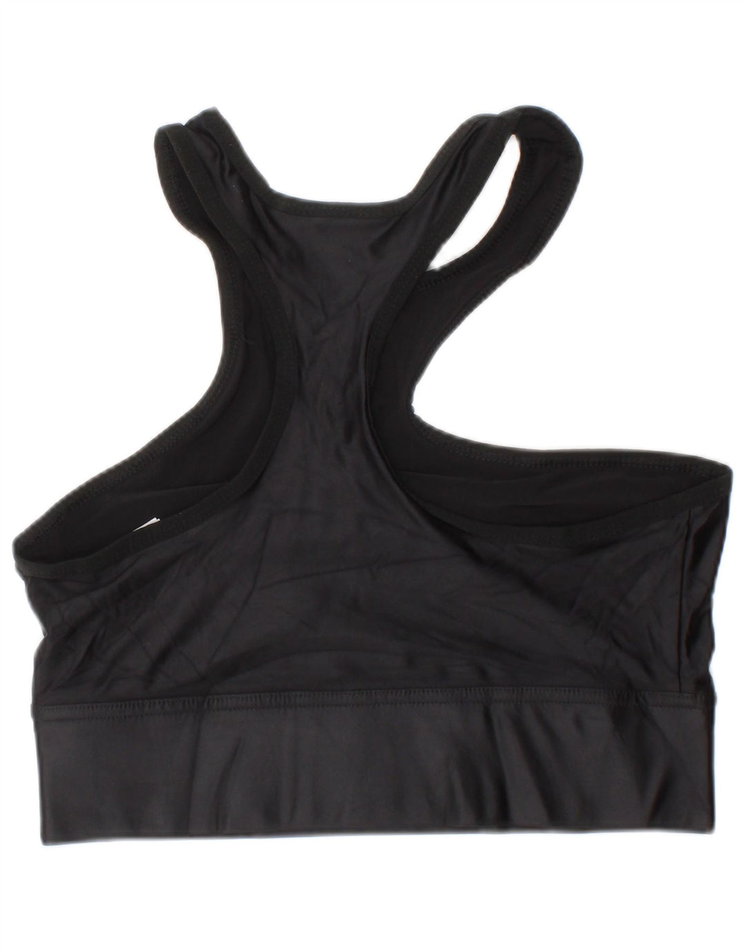 Reebok Womens Sport Bra Top Small Black Polyamide Sports