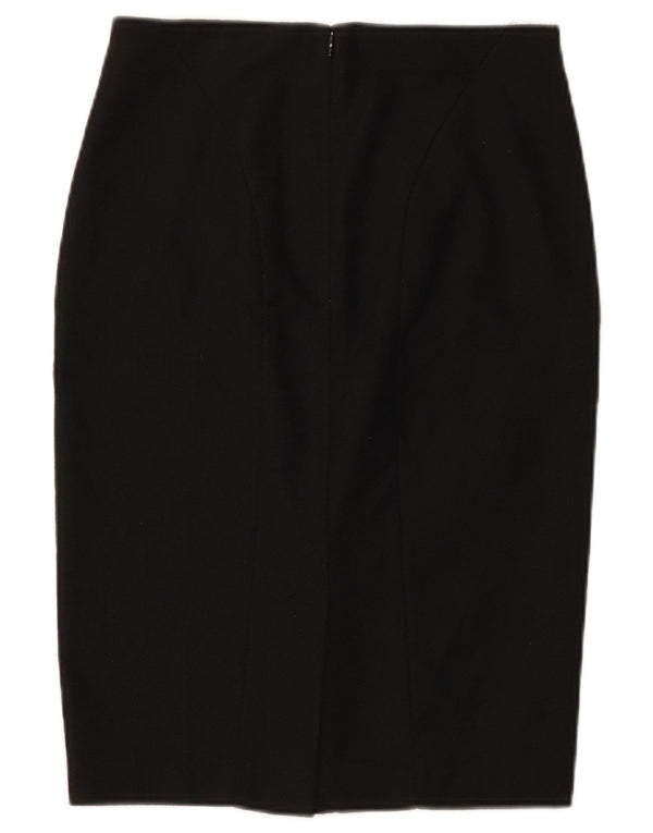 Polo Ralph Lauren Womens Pencil Skirt US 2 XS W28 Black Cotton