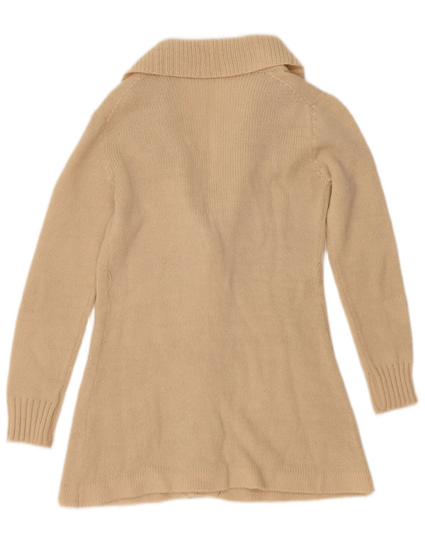 Vintage Womens Cardigan Sweater UK 12 Medium Off White