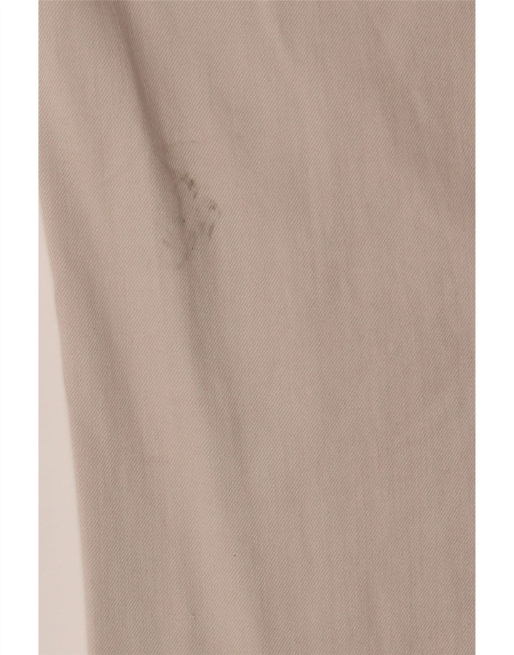 Zara Womens Slim Casual Trousers EU 40 Medium W30 L32 Beige