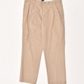 CHAPS Mens Pegged Chino Trousers W34 L27  Beige Cotton | Vintage Chaps | Thrift | Second-Hand Chaps | Used Clothing | Messina Hembry 