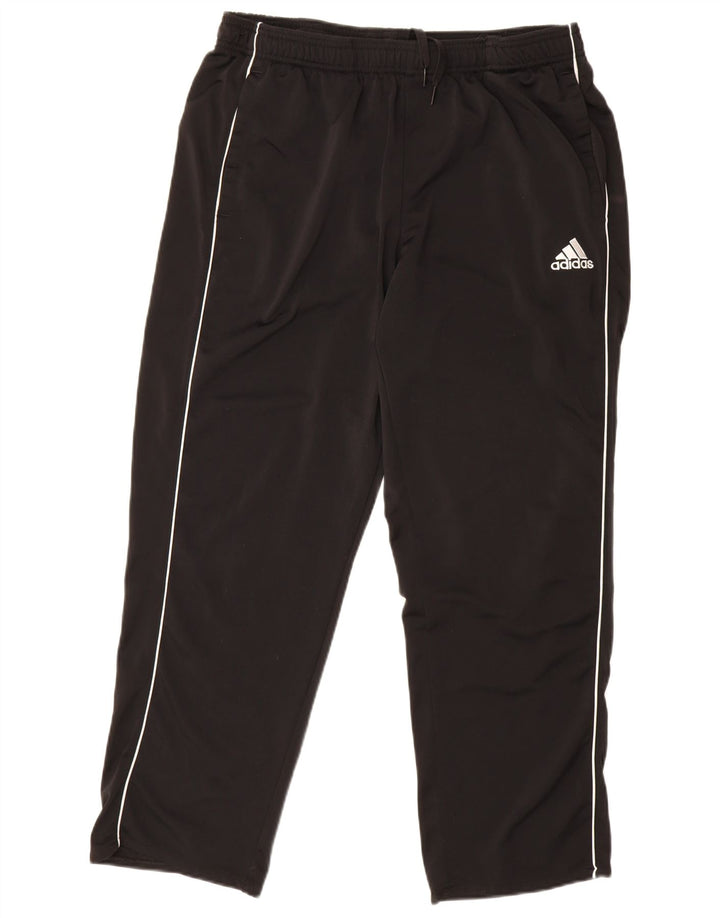 ADIDAS Mens Tracksuit Trousers Medium Black
