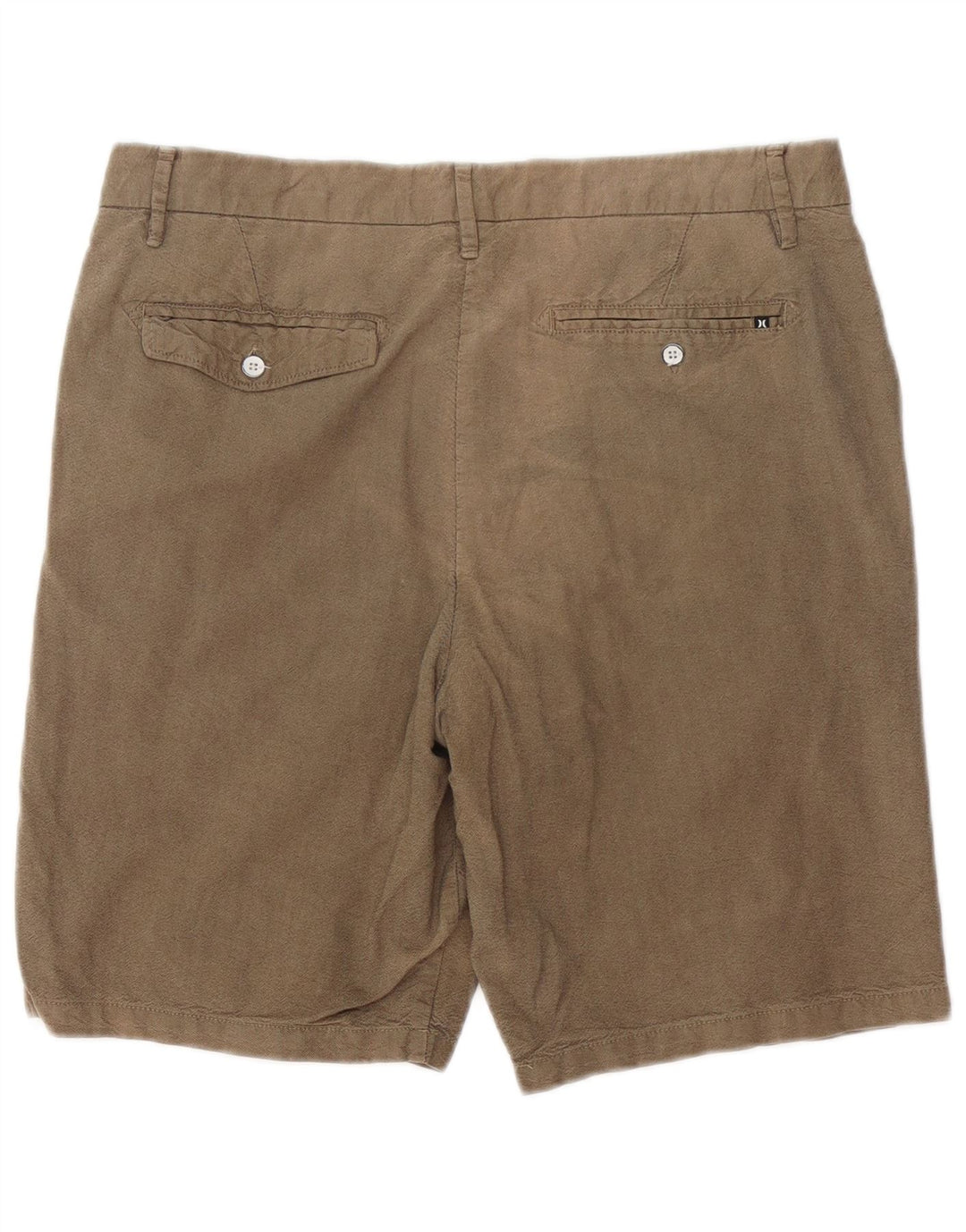 HURLEY Mens Chino Shorts W34 Large  Beige Cotton