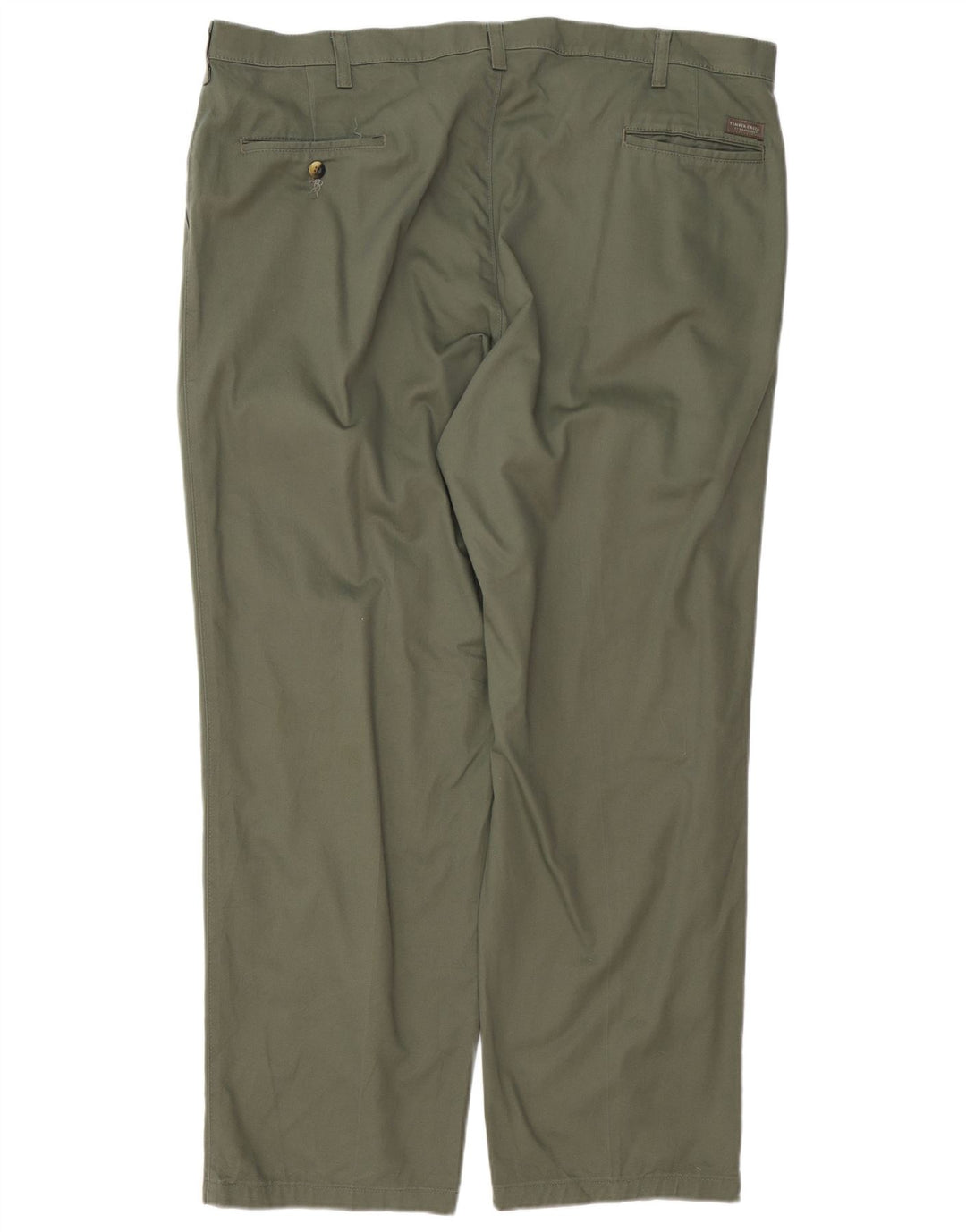 WRANGLER Mens Timber Creek Pegged Chino Trousers W42 L30 Khaki Cotton