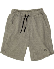 HURLEY Boys Sport Shorts 8-9 Years Small Grey Cotton