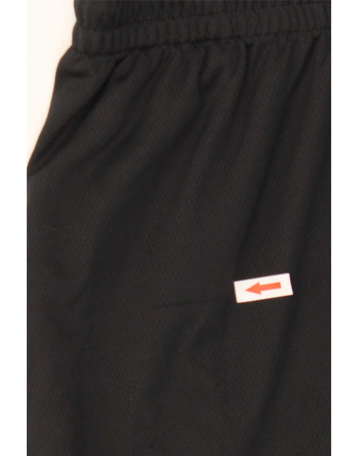 Nike Mens Dri Fit Graphic Sport Shorts Small Black Polyester