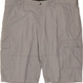 MARKS & SPENCER Mens Cargo Shorts W42 2XL Grey Cotton Vintage Marks & Spencer and Second-Hand Marks & Spencer from Messina Hembry 