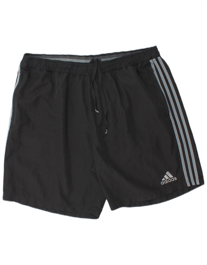 Adidas Mens Sport Shorts 2XL Black Polyester