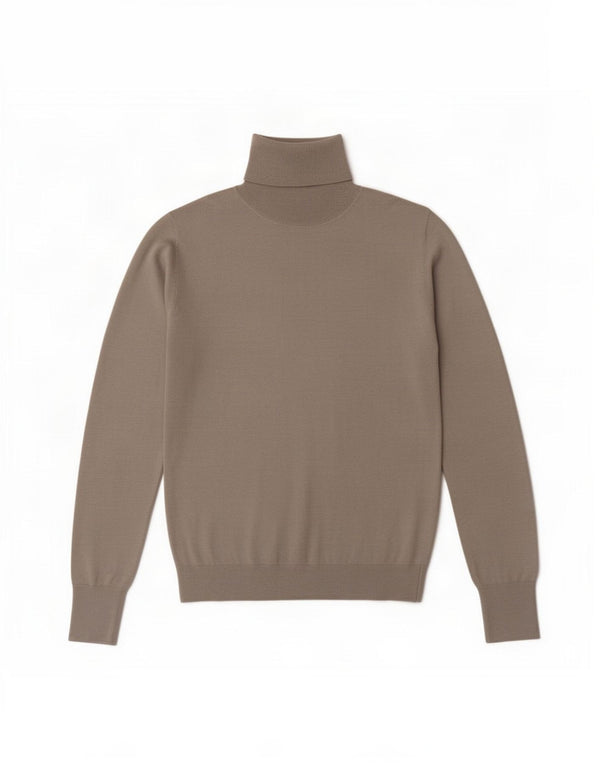 Zara Womens Roll Neck Jumper Sweater UK 14 Large Grey