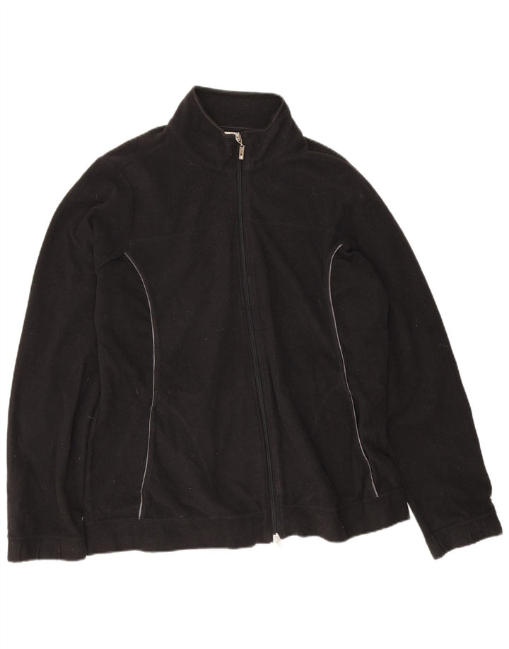 Champion Womens Fleece Jacket UK 20 2XL Black