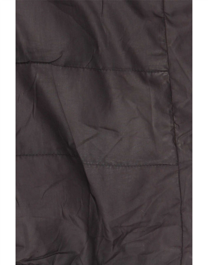 Roxy Womens Padded Jacket UK 14 Large Black Polyester