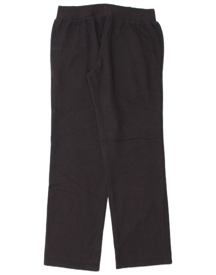 ASICS Womens Tracksuit Trousers UK 18 XL  Black Cotton