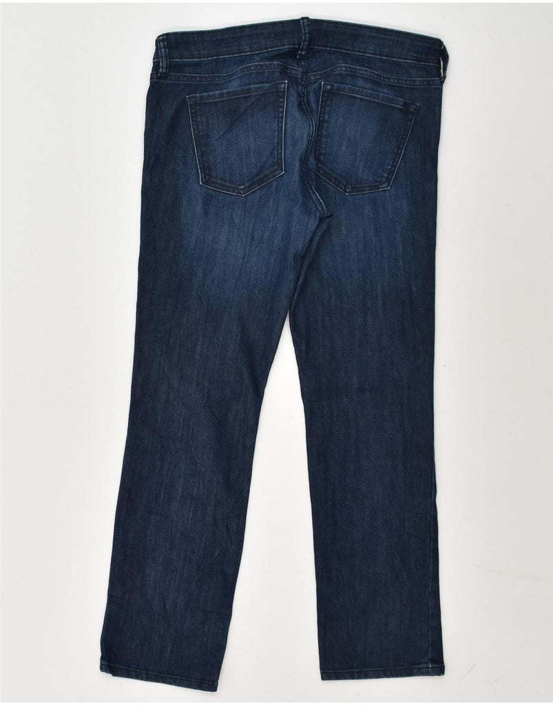 GAP Womens Straight Jeans UK 12 Medium W34 L28 Blue Cotton | Vintage Gap | Thrift | Second-Hand Gap | Used Clothing | Messina Hembry 