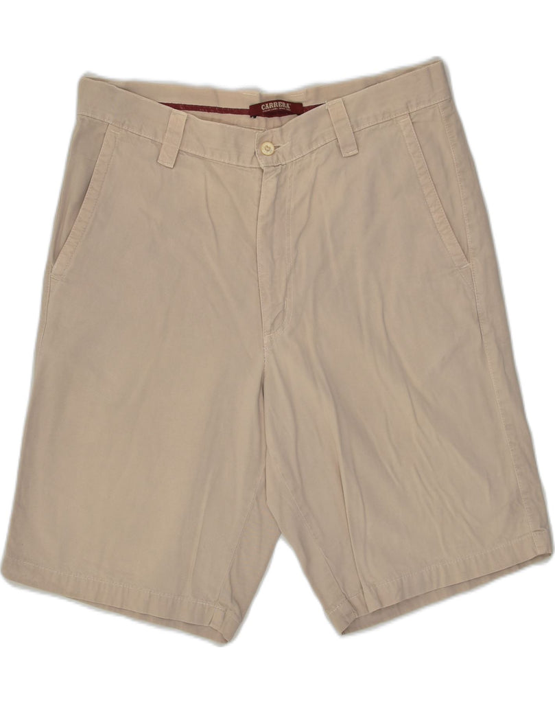 CARRERA Mens Chino Shorts IT 50 Large W34 Beige Cotton | Vintage Carrera | Thrift | Second-Hand Carrera | Used Clothing | Messina Hembry 