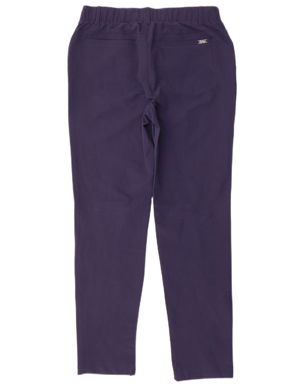 Under Armour Womens Slim Casual Trousers US 8 Medium W32 L31 Navy Blue