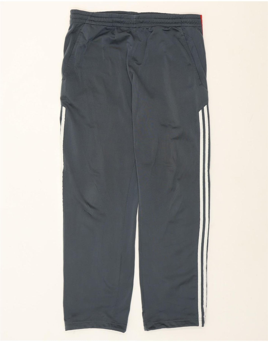 Adidas Mens Tracksuit Trousers UK 38/40 Medium Grey Polyester