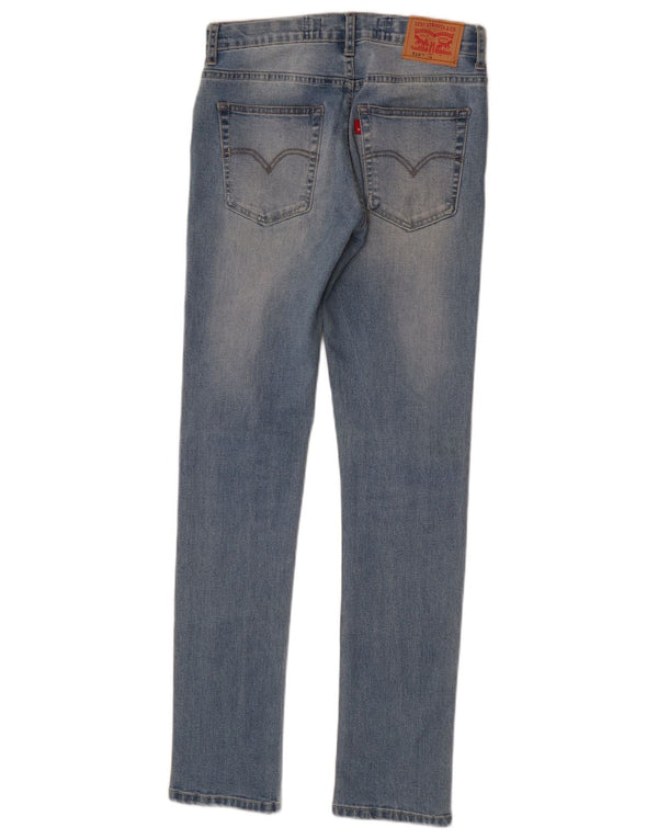 Levi's Girls 510 Skinny Jeans 15-16 Years W28 L32 Blue Cotton