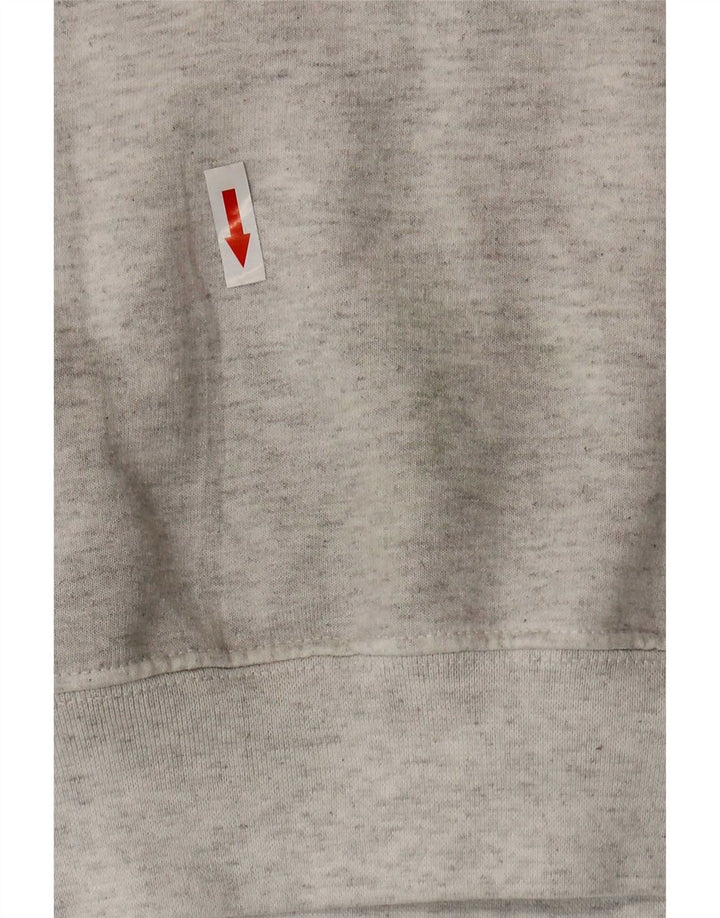 Champion Mens Graphic Sweatshirt Jumper Medium Grey Cotton