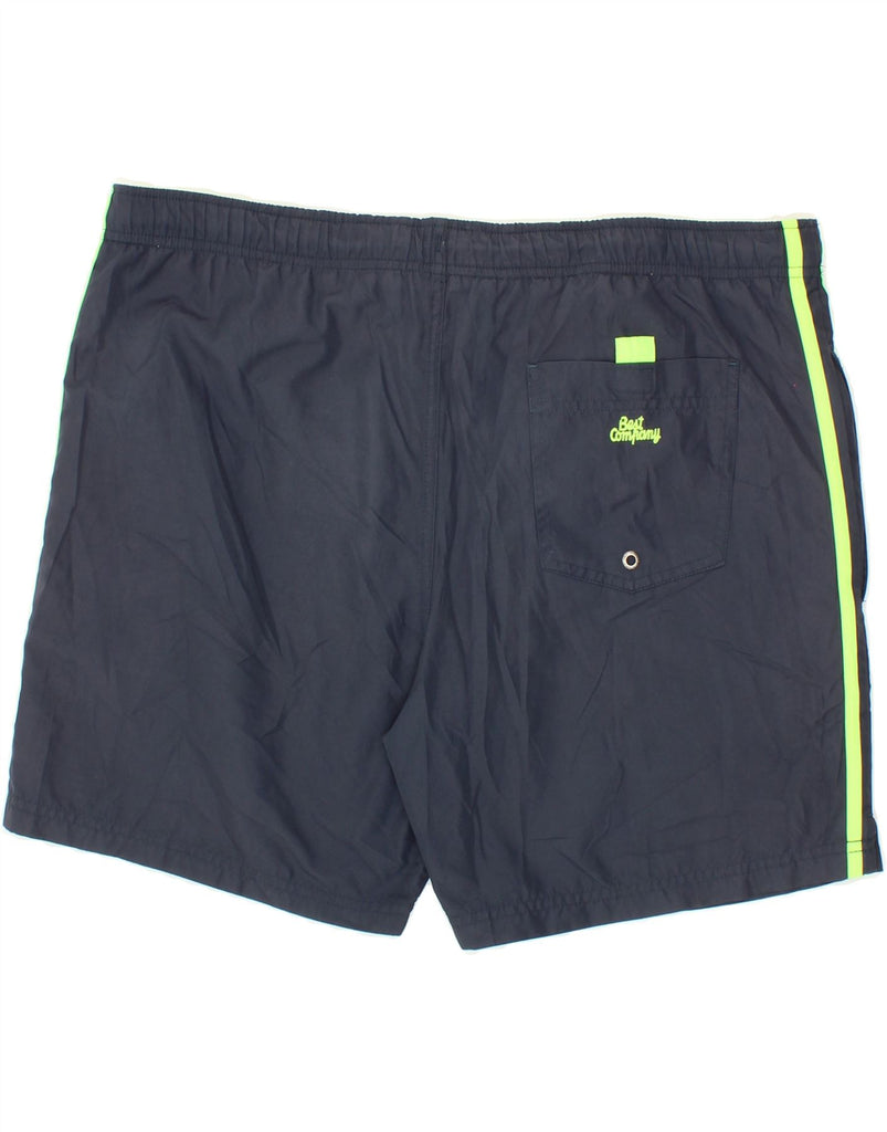 BEST COMPANY Mens Swimming Shorts Large  Navy Blue Polyester Vintage Best Company and Second-Hand Best Company from Messina Hembry 