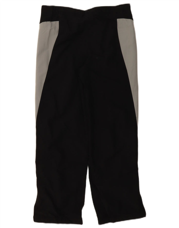 Nike Boys Tracksuit Trousers 11-12 Years Medium Black Colourblock Polyester