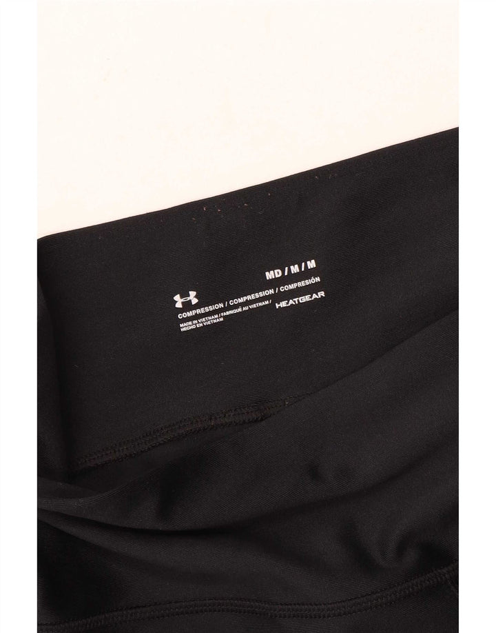 Under Armour Womens Leggings UK 14 Medium Black