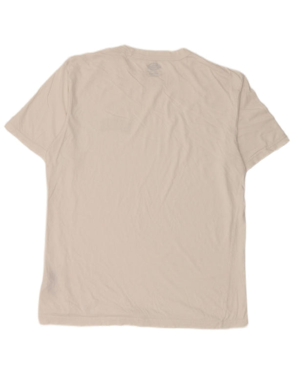 Dickies Mens T-Shirt Top Medium White Cotton