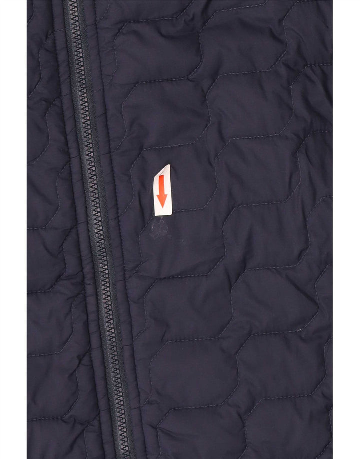 The North Face Mens Padded Jacket UK 40 Large Navy Blue Nylon