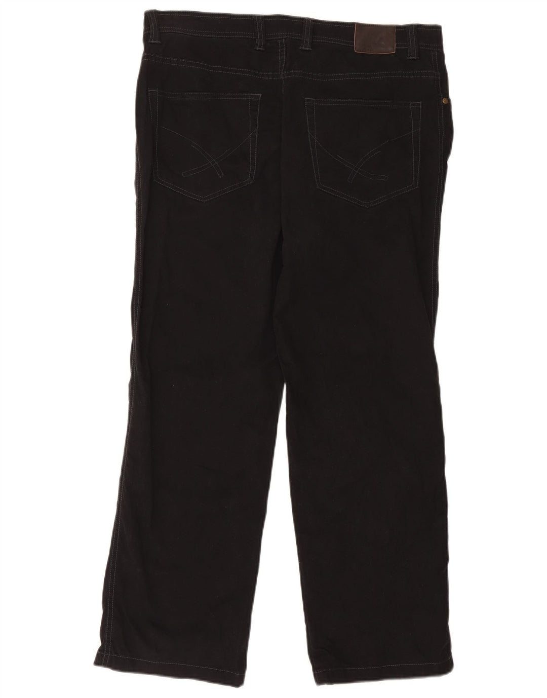 John Lewis Mens Straight Jeans W36 L29 Black Cotton