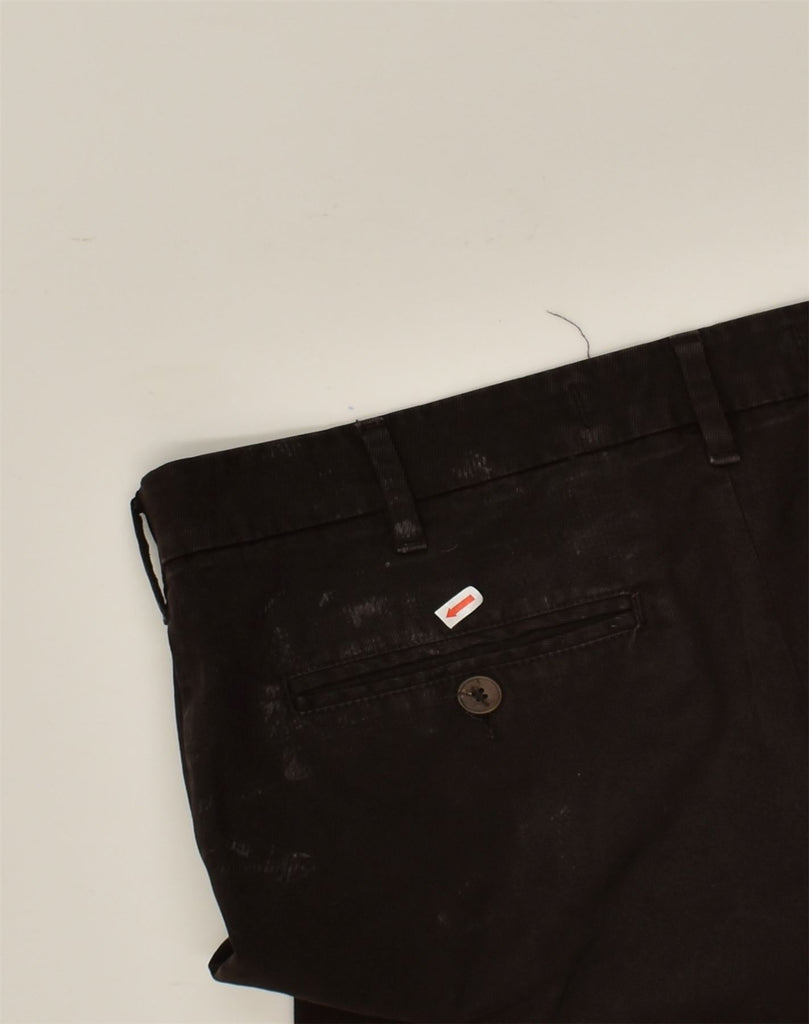 MARLBORO CLASSICS Mens Straight Chino Trousers W34 L34  Black Polyester | Vintage Marlboro Classics | Thrift | Second-Hand Marlboro Classics | Used Clothing | Messina Hembry 