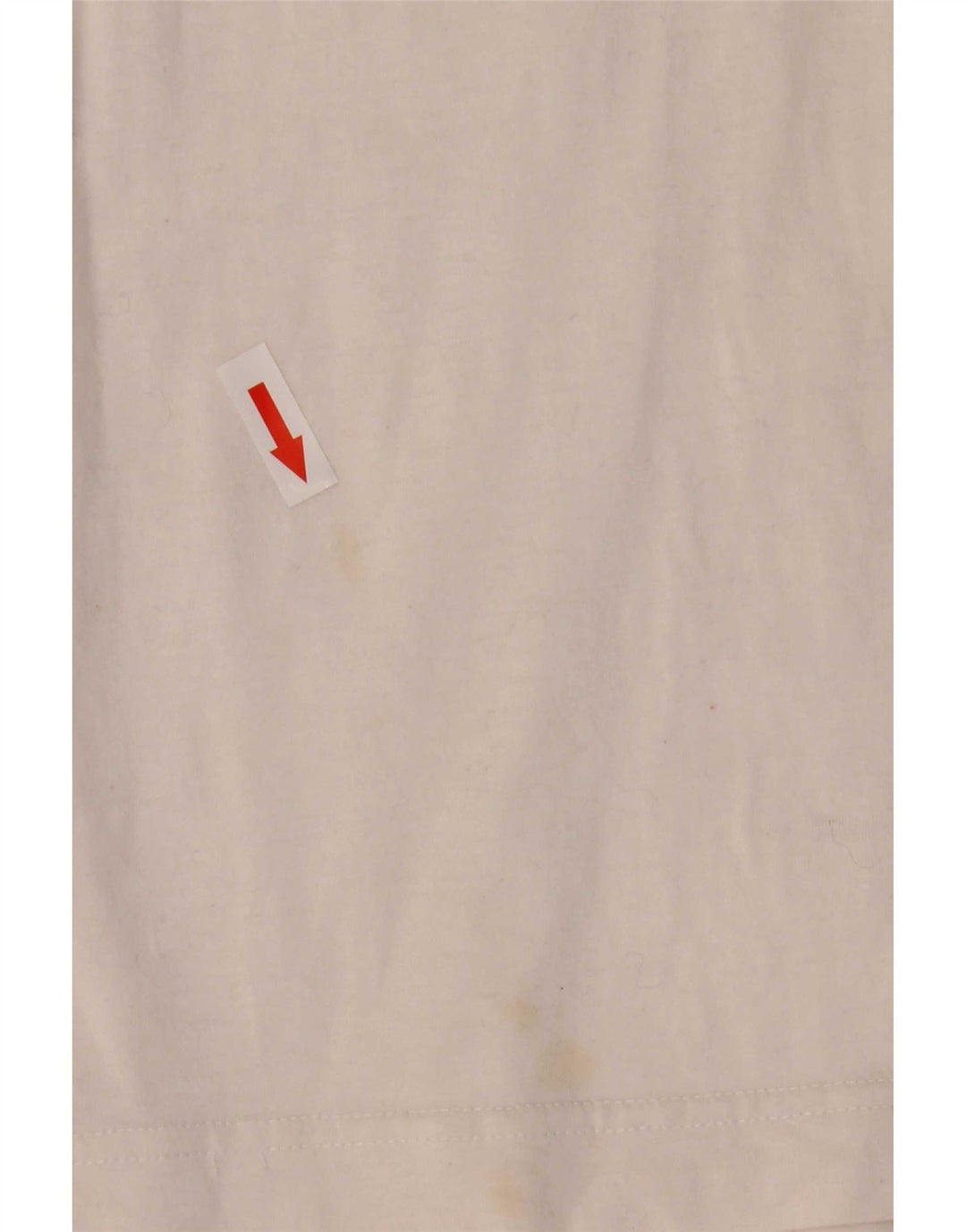 Sergio Tacchini Mens Graphic Polo Shirt Medium White Cotton