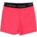 TRIUMPH Womens Graphic Sport Shorts UK 12 Medium Pink Colourblock Vintage Triumph and Second-Hand Triumph from Messina Hembry 
