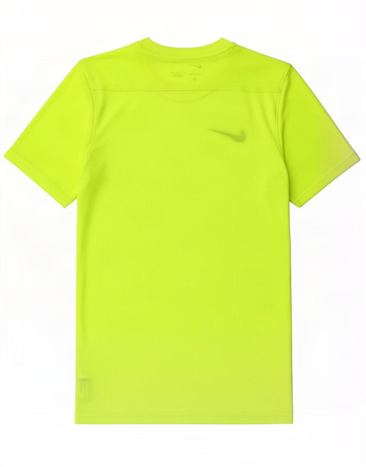 Nike Mens Dri Fit T-Shirt Top Small Green Polyester
