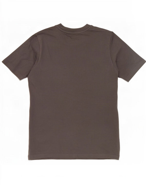 Adidas Boys Three Stripes Graphic T-Shirt Top 11-12 Years Grey Cotton