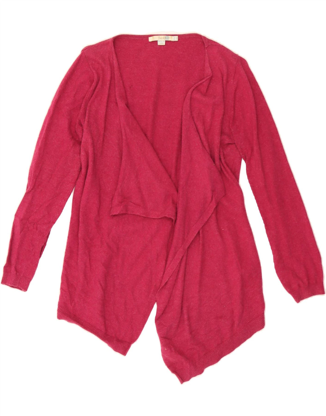 BODEN Womens Open Cardigan Sweater UK 10 Small Pink Cotton Vintage Boden and Second-Hand Boden from Messina Hembry 
