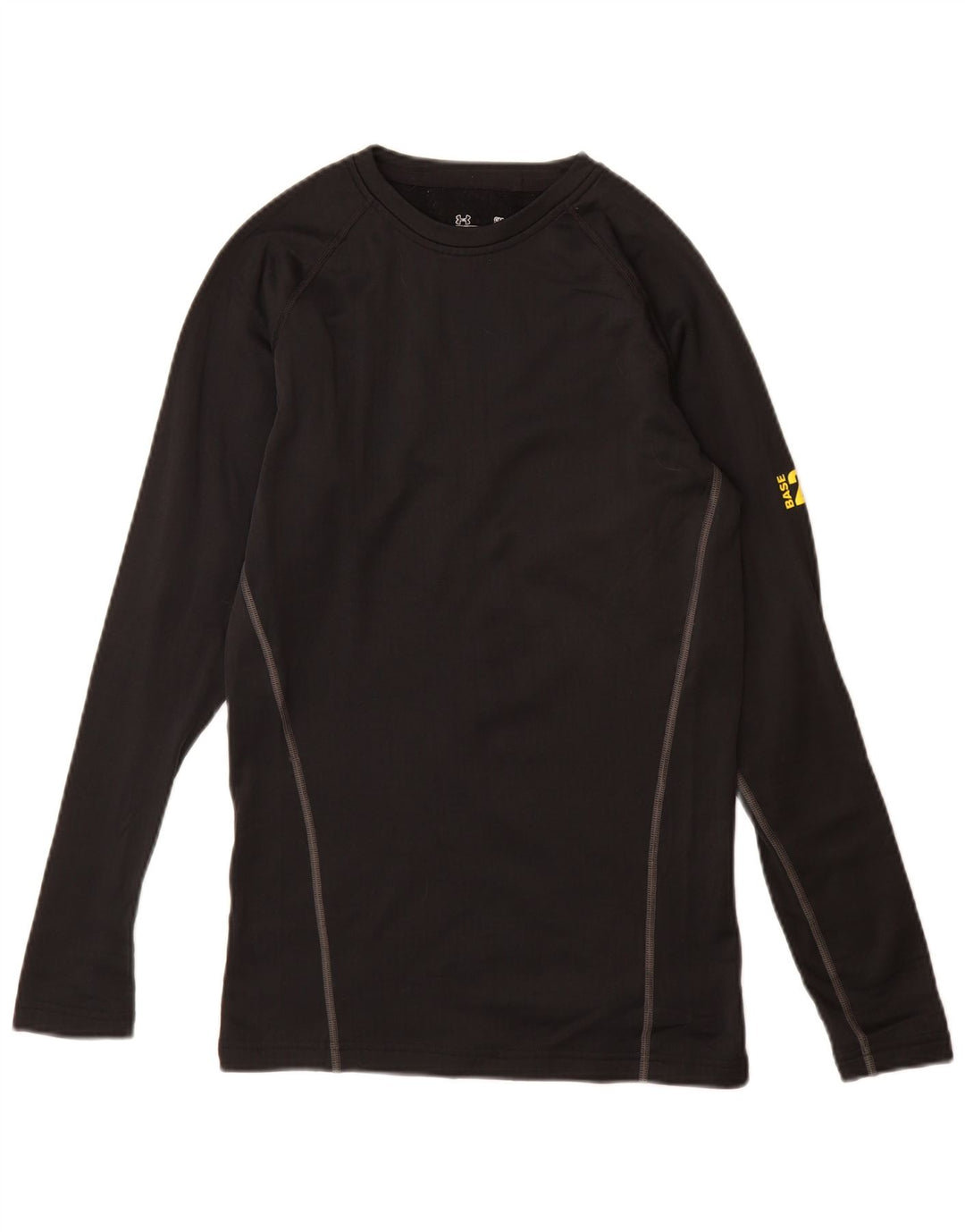 Under Armour Womens Cold Gear Top Long Sleeve UK 10 Small Black Polyester