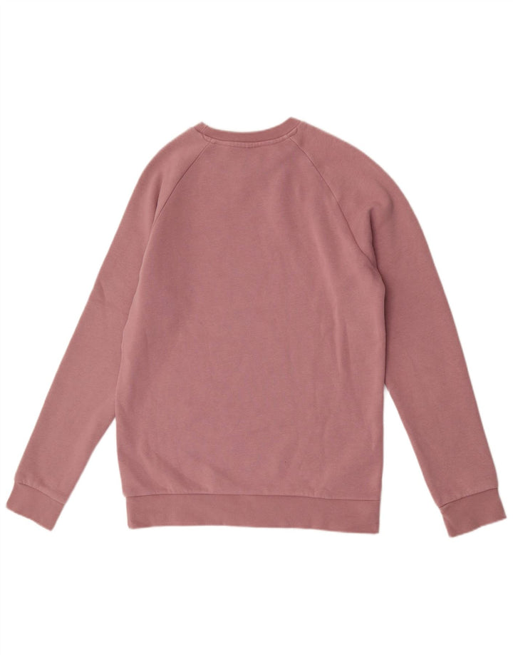 Adidas Mens Sweatshirt Jumper Small Pink Cotton